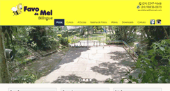 Desktop Screenshot of escolafavodemelpetropolis.com.br